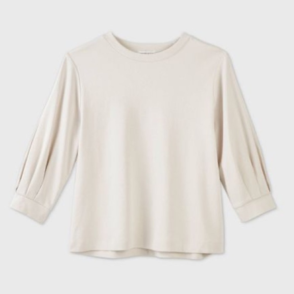 NWT Prologue Balloon Long Sleeve Blouse